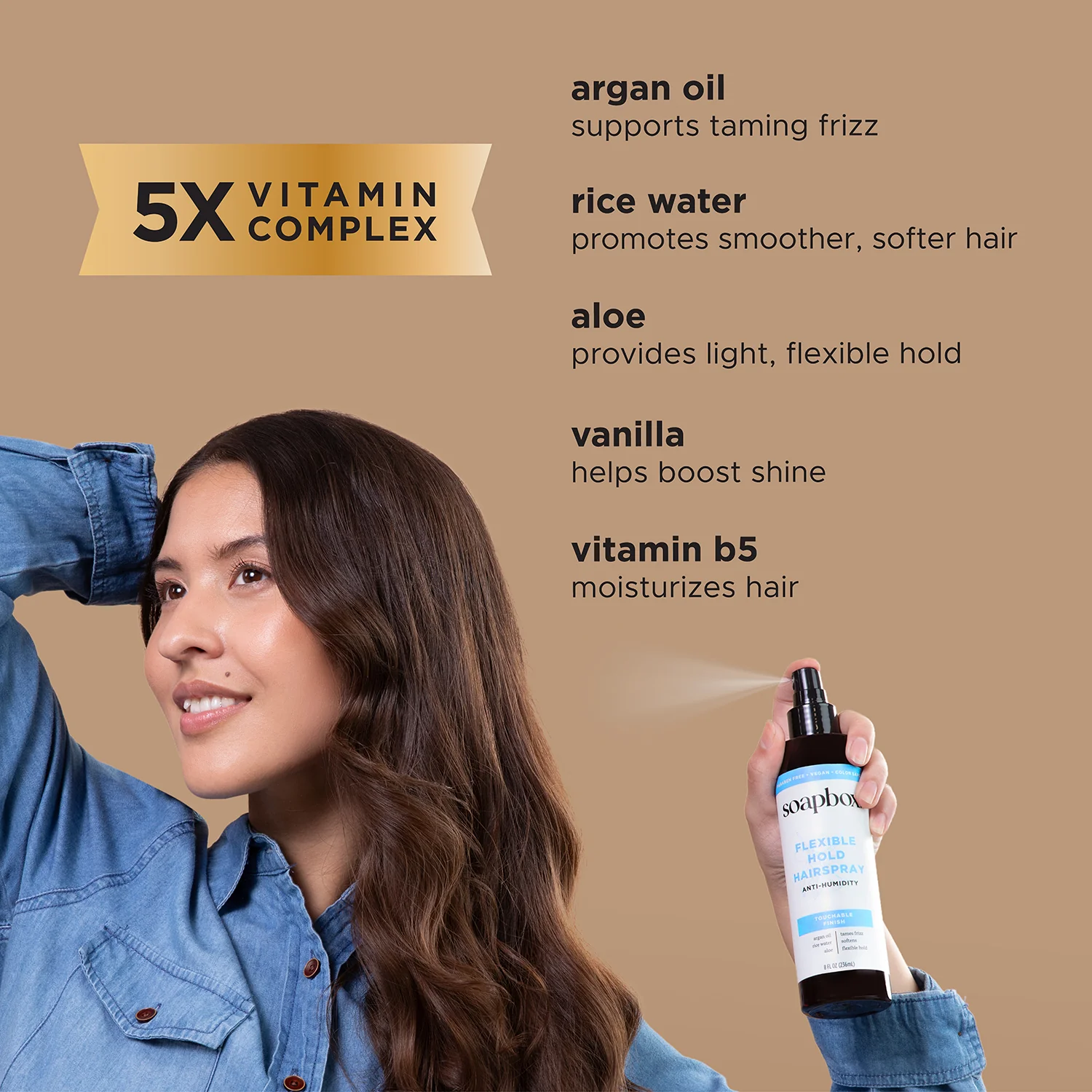 Anti-Humidity Flexible Hold Hairspray - Image 3