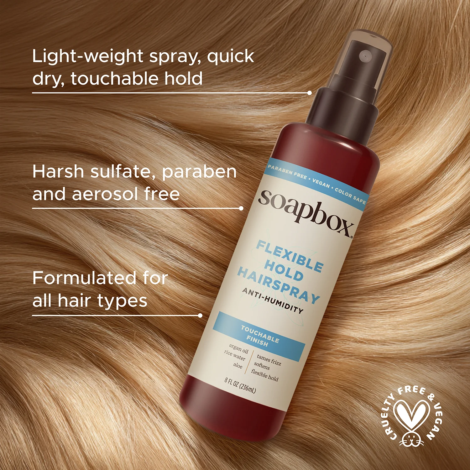 Anti-Humidity Flexible Hold Hairspray - Image 4