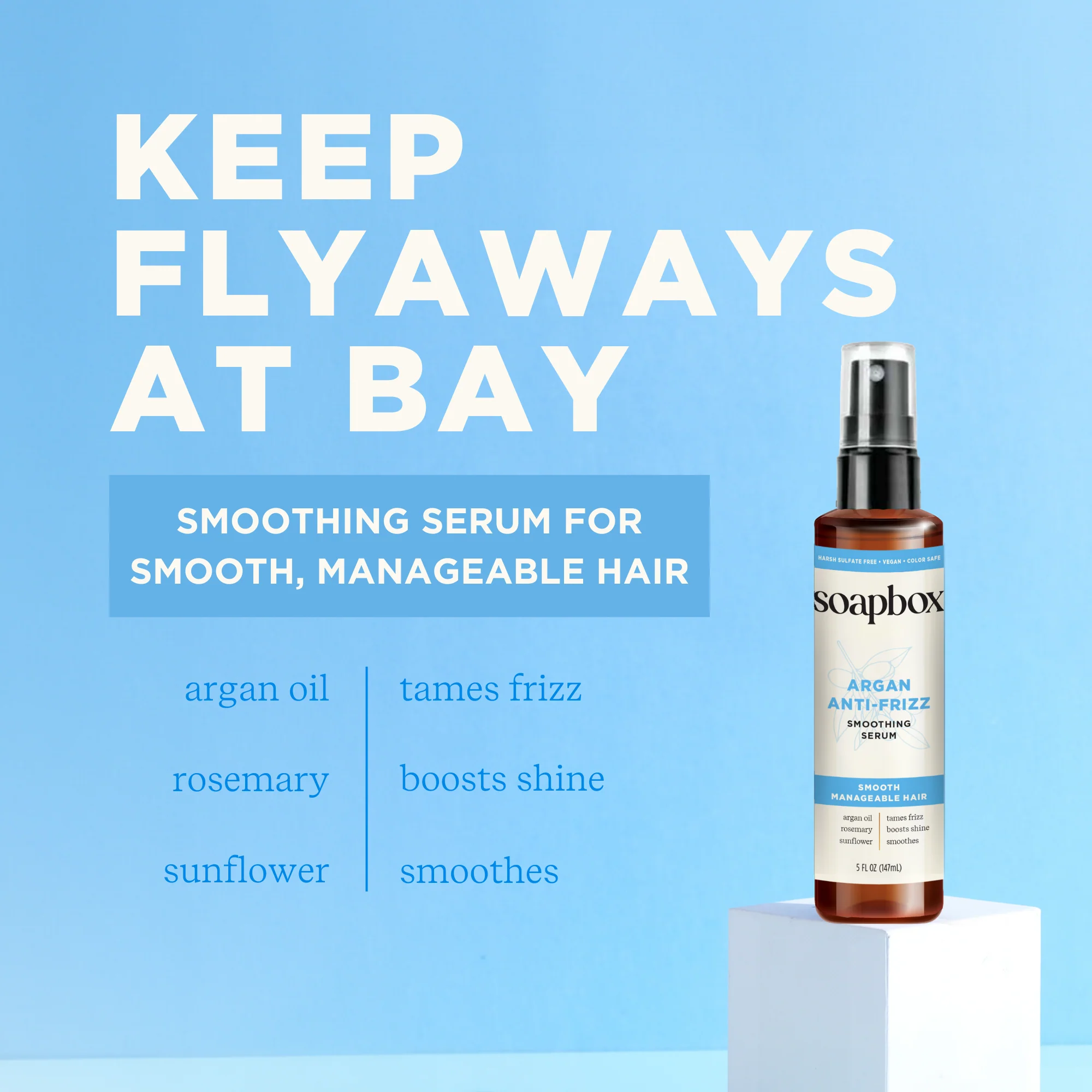 Argan Oil Anti-Frizz Smoothing Serum - Image 4
