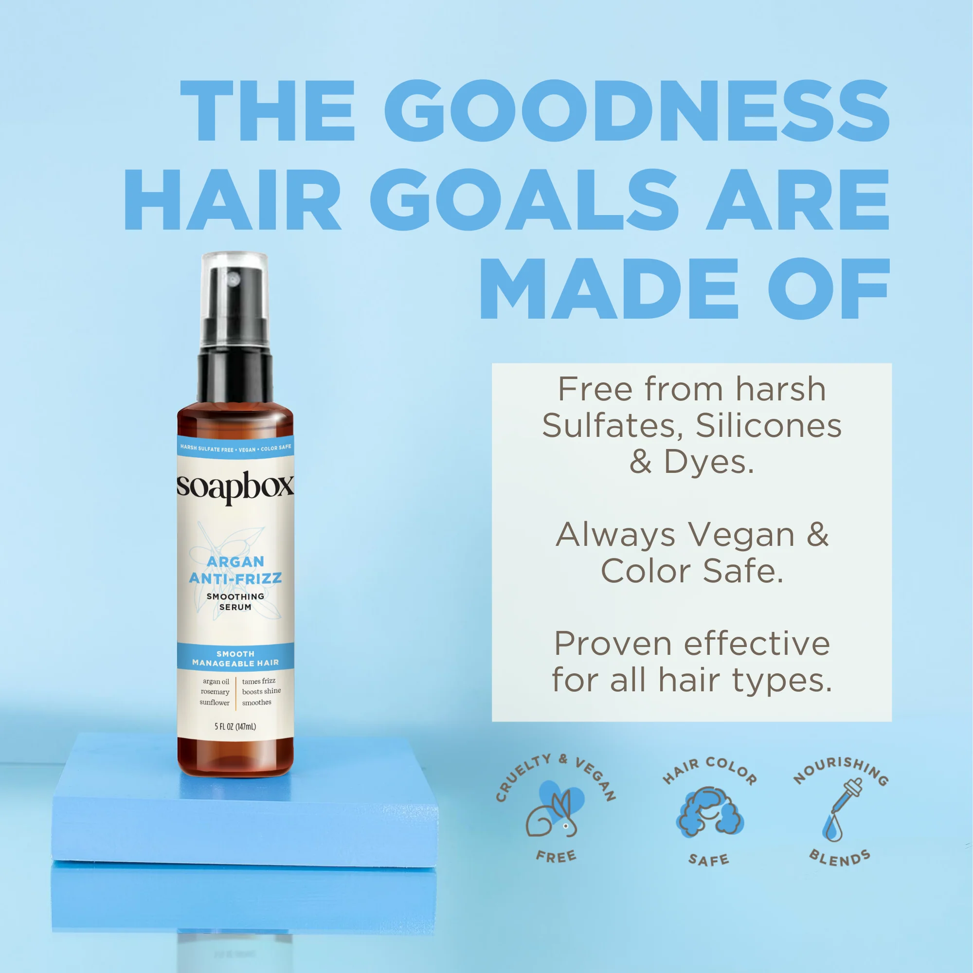 Argan Oil Anti-Frizz Smoothing Serum - Image 5