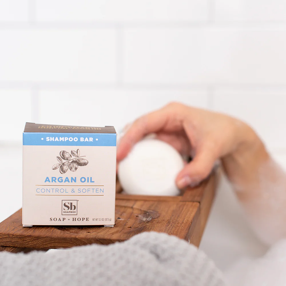 Argan Oil Control & Soften Shampoo Bar - Image 10