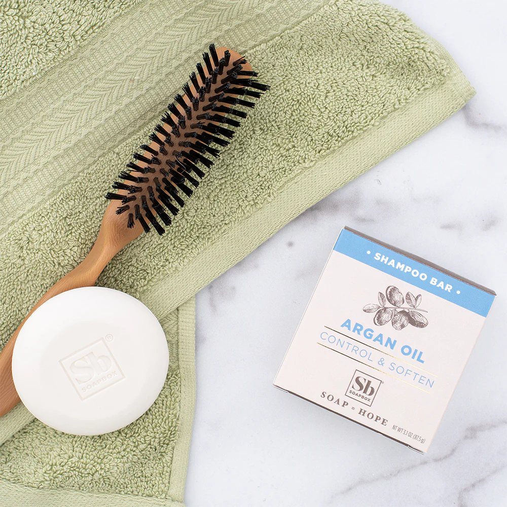 Argan Oil Control & Soften Shampoo Bar - Image 6