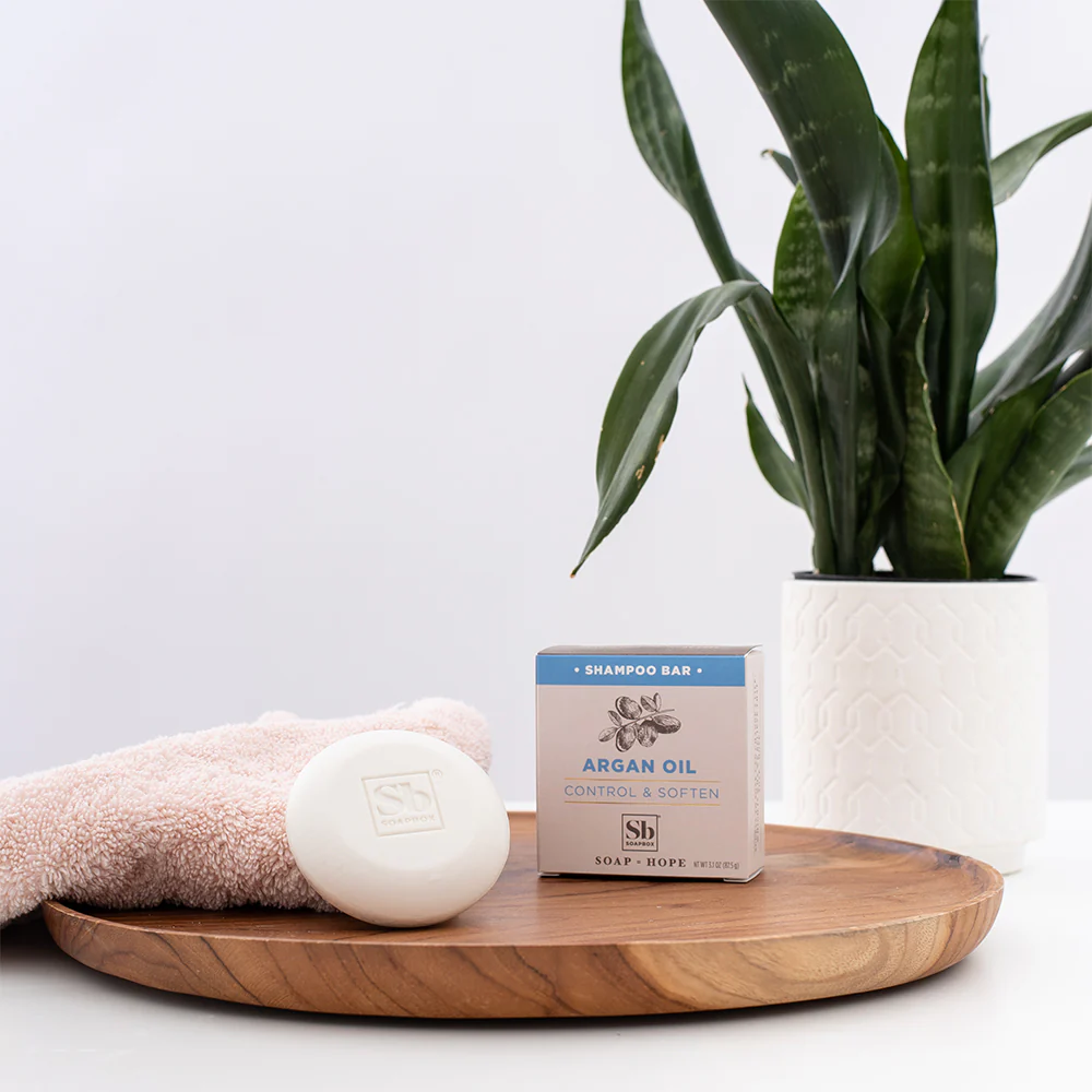 Argan Oil Control & Soften Shampoo Bar - Image 7