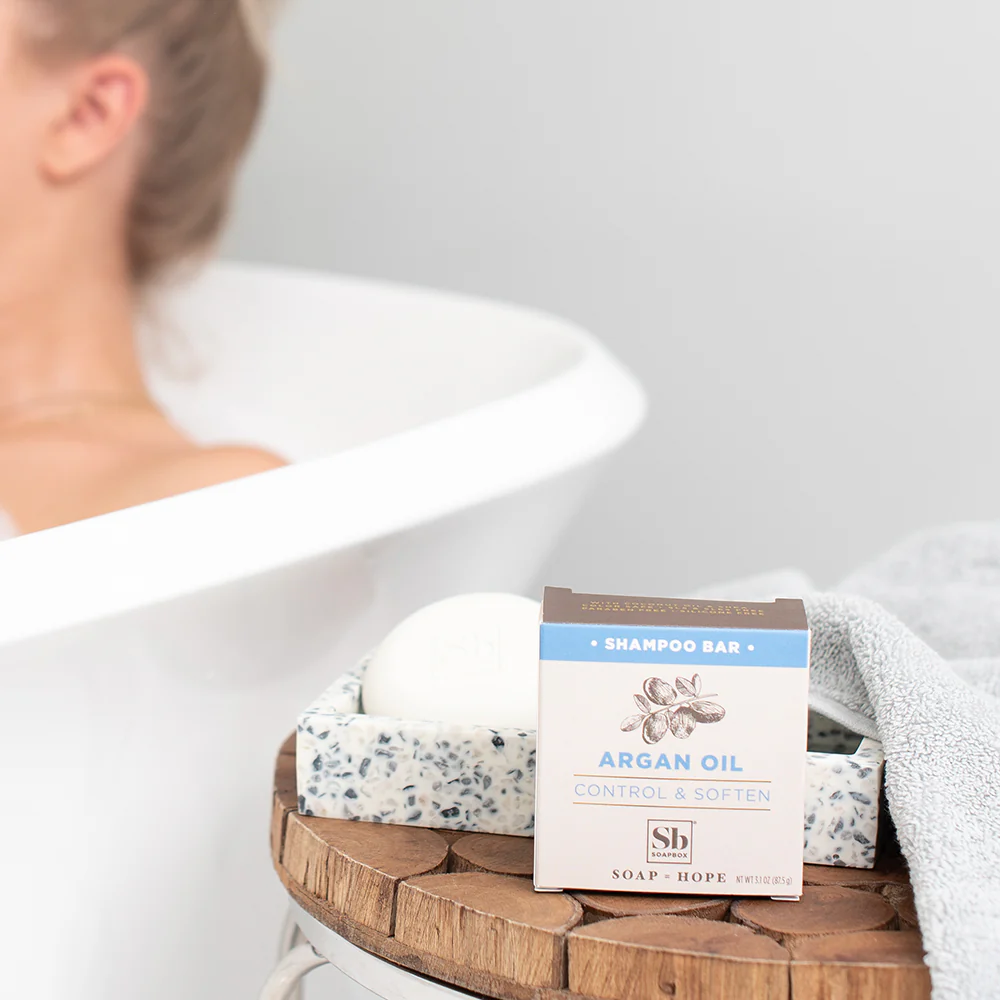 Argan Oil Control & Soften Shampoo Bar - Image 8