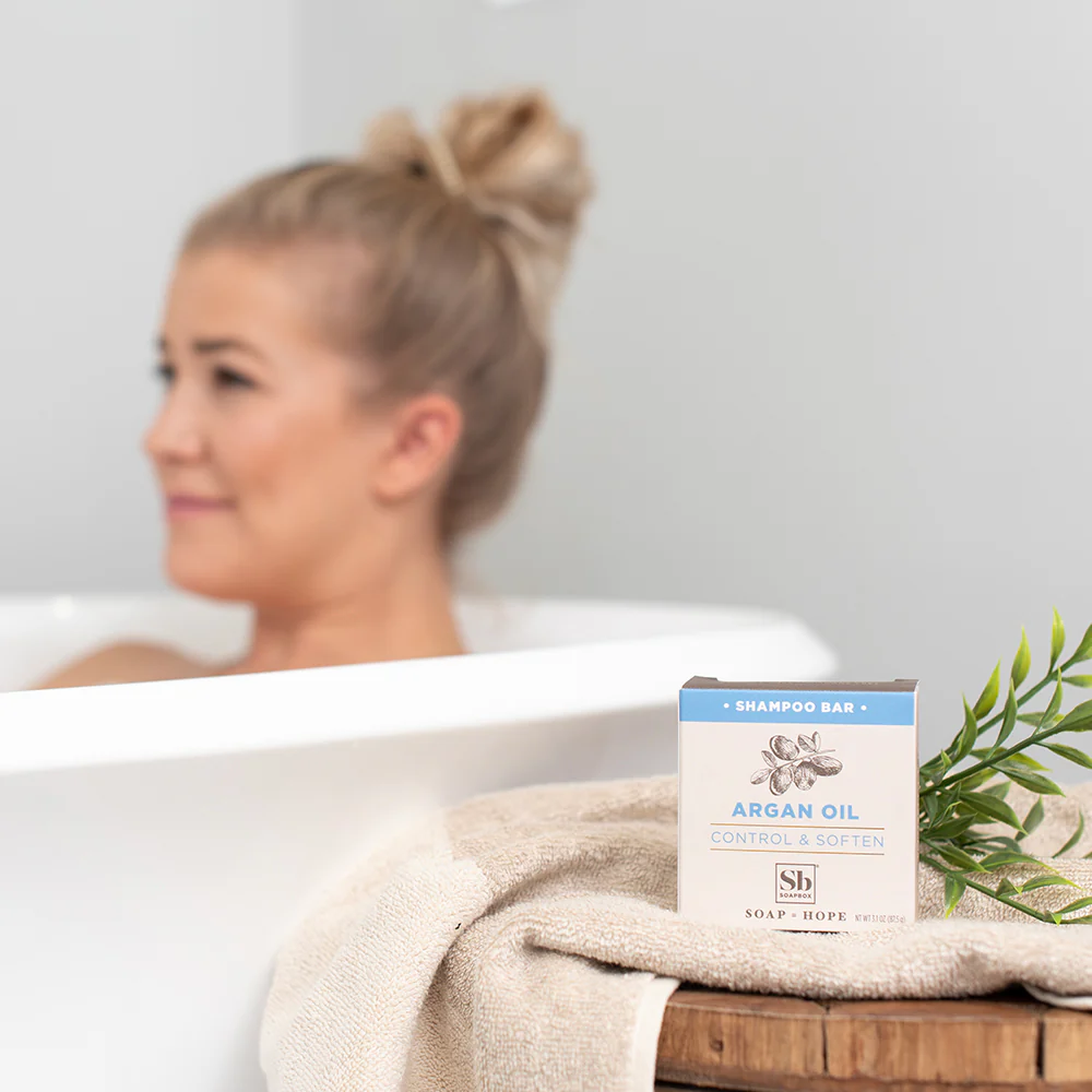 Argan Oil Control & Soften Shampoo Bar - Image 9