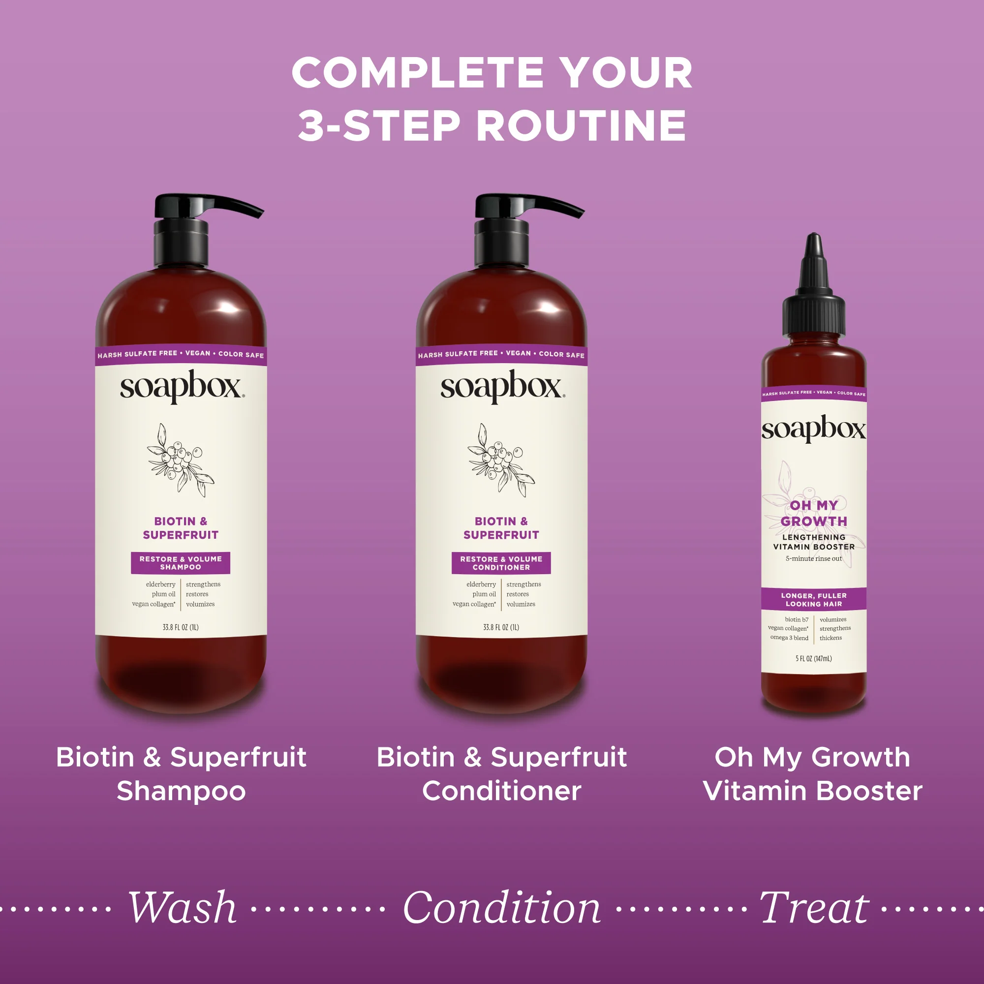 Biotin & Superfruit Volumizing Conditioner - 1 Liter - Image 3