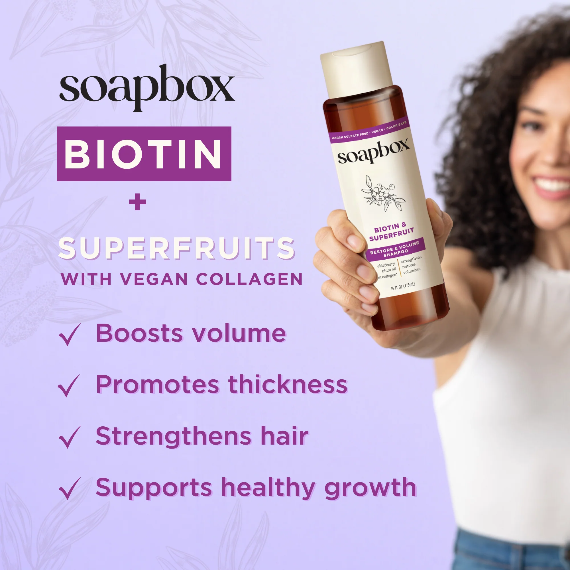 Biotin & Superfruit Volumizing Shampoo - Image 6