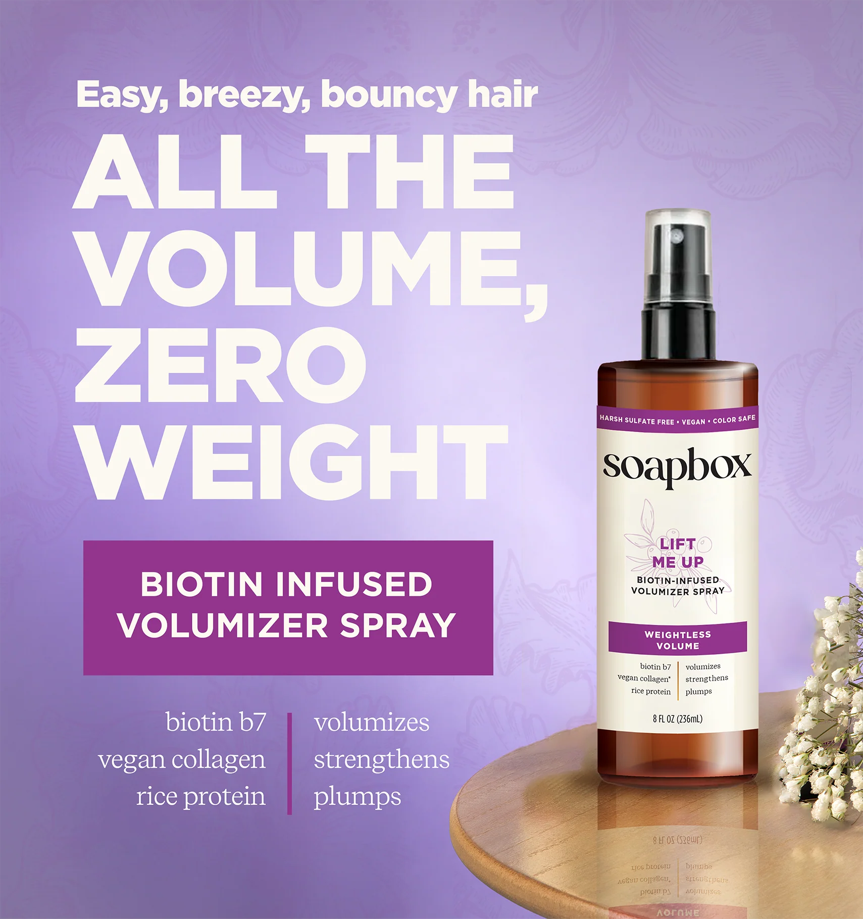 Lift Me Up Volumizing Styling Spray - Image 4