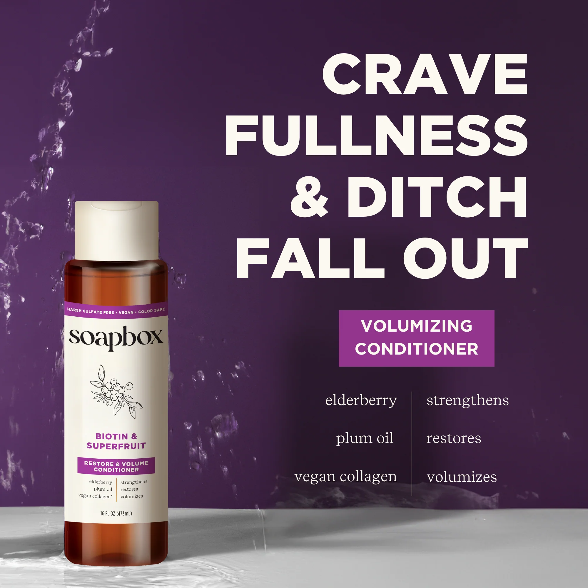 Biotin & Superfruit Volumizing Shampoo + Conditioner Set - Image 4