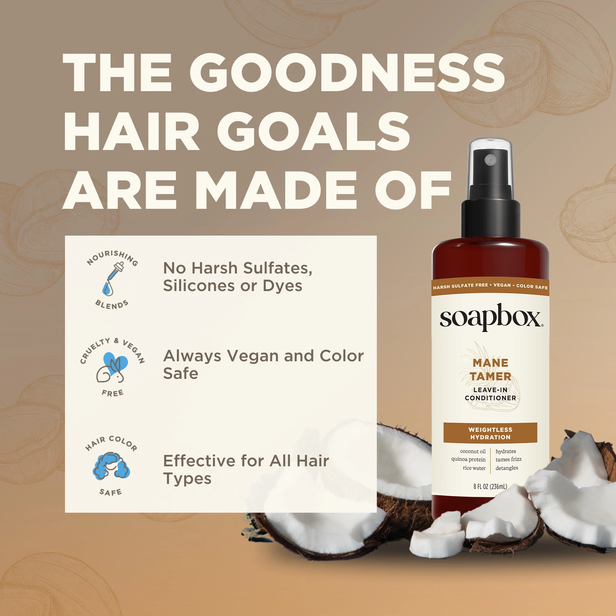 Coconut & Shea Deep Moisture Haircare Bundle (Large) - Image 9
