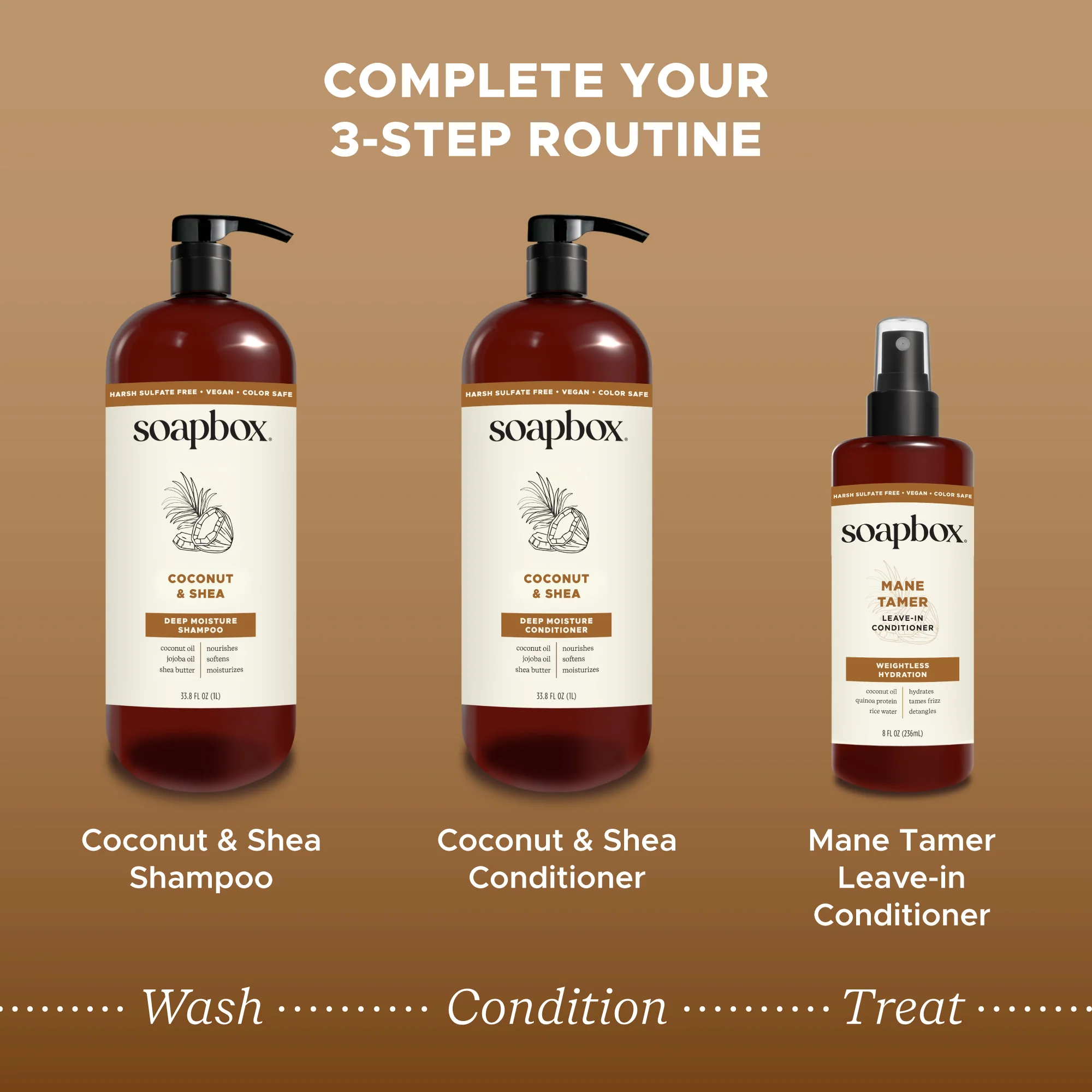 Coconut & Shea Deep Moisture Conditioner - 1 Liter - Image 5