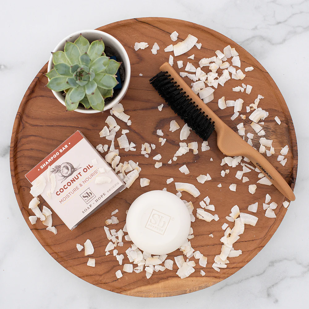 Coconut Oil Moisture & Nourish Shampoo Bar - Image 4