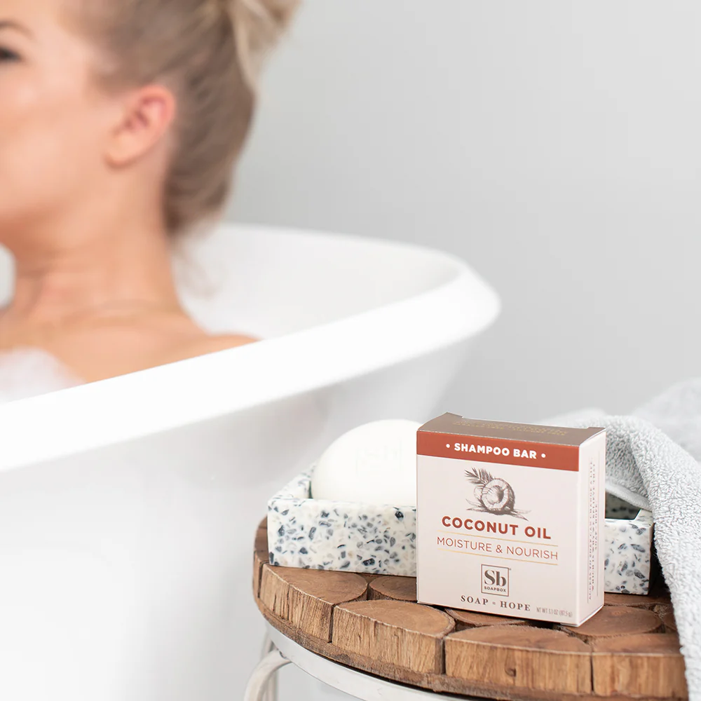 Coconut Oil Moisture & Nourish Shampoo Bar - Image 7