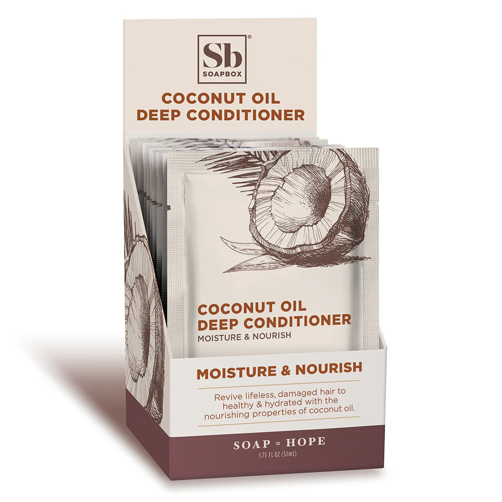 Coconut & Shea Rejuvenating Deep Conditioner-Sachet - Image 3