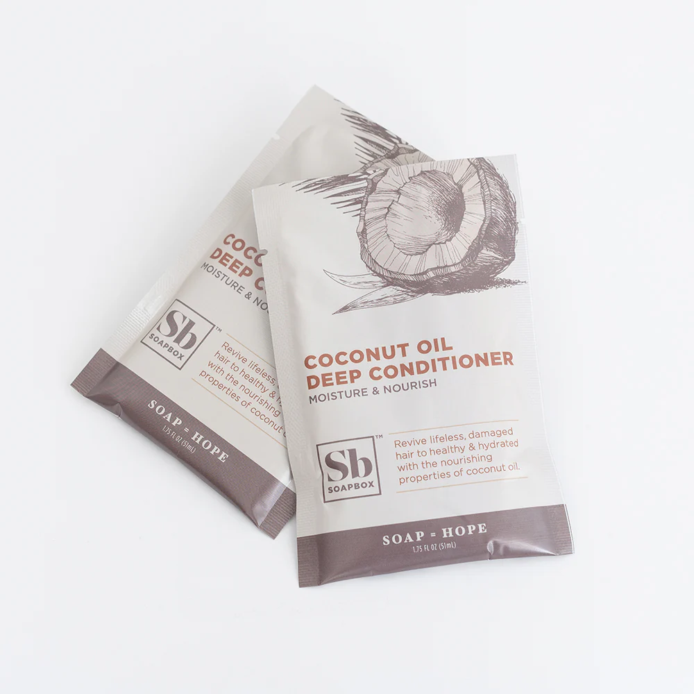 Coconut & Shea Rejuvenating Deep Conditioner-Sachet - Image 4