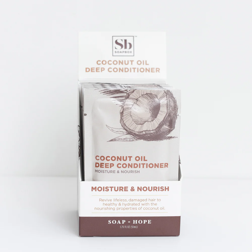 Coconut & Shea Rejuvenating Deep Conditioner-Sachet - Image 5