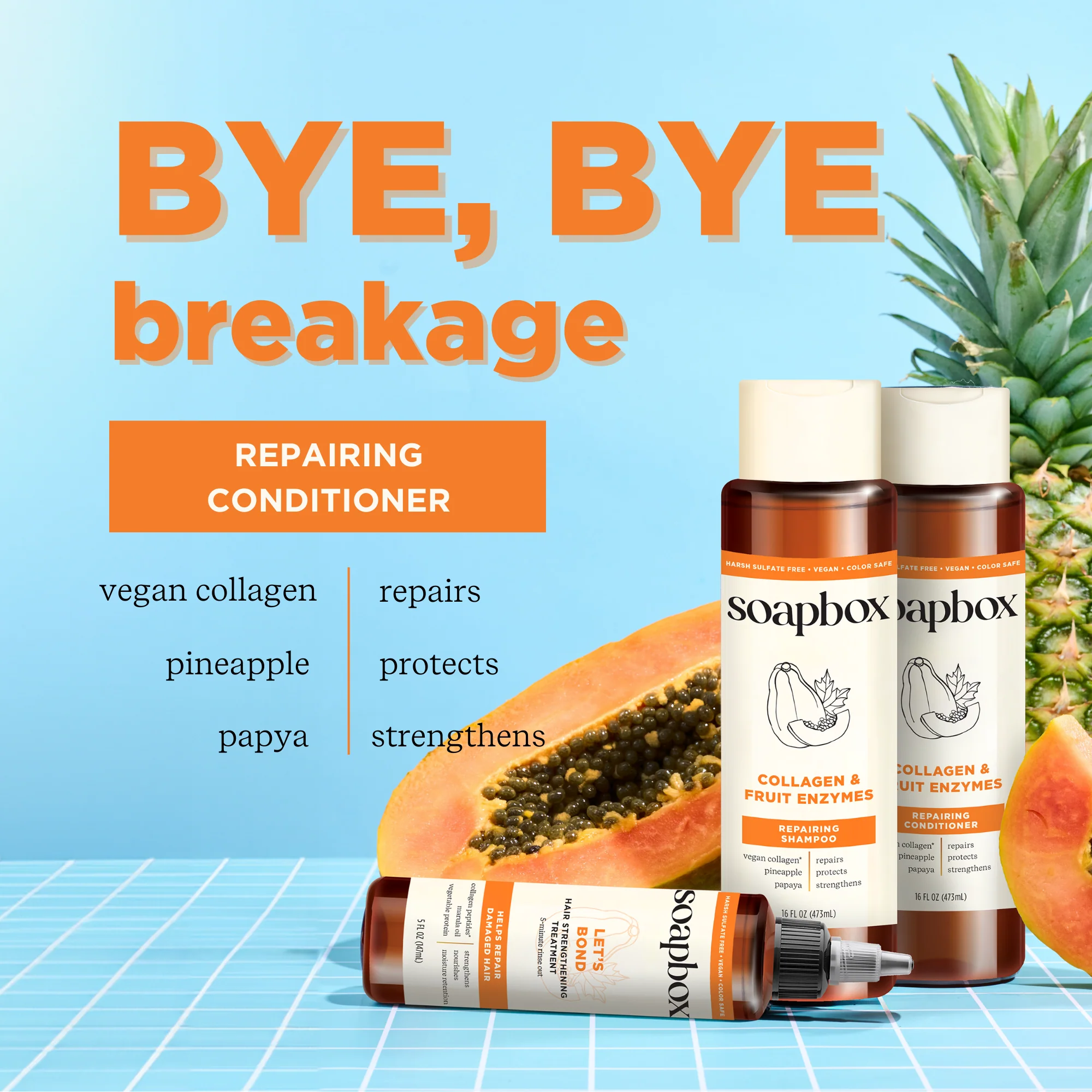 Collagen & Fruit Enzymes Repairing Conditioner - Image 3