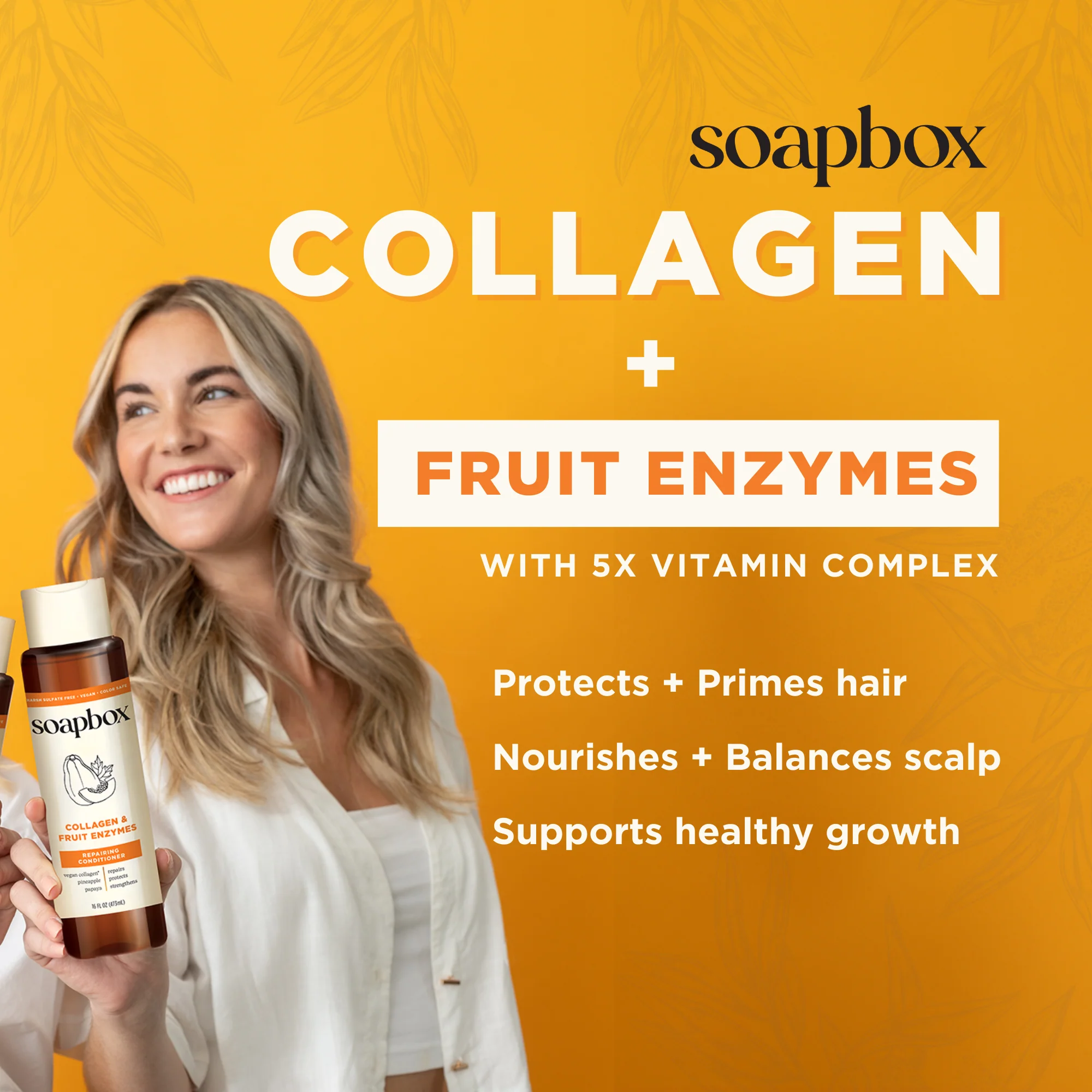 Collagen & Fruit Enzymes Repairing Conditioner - Image 4