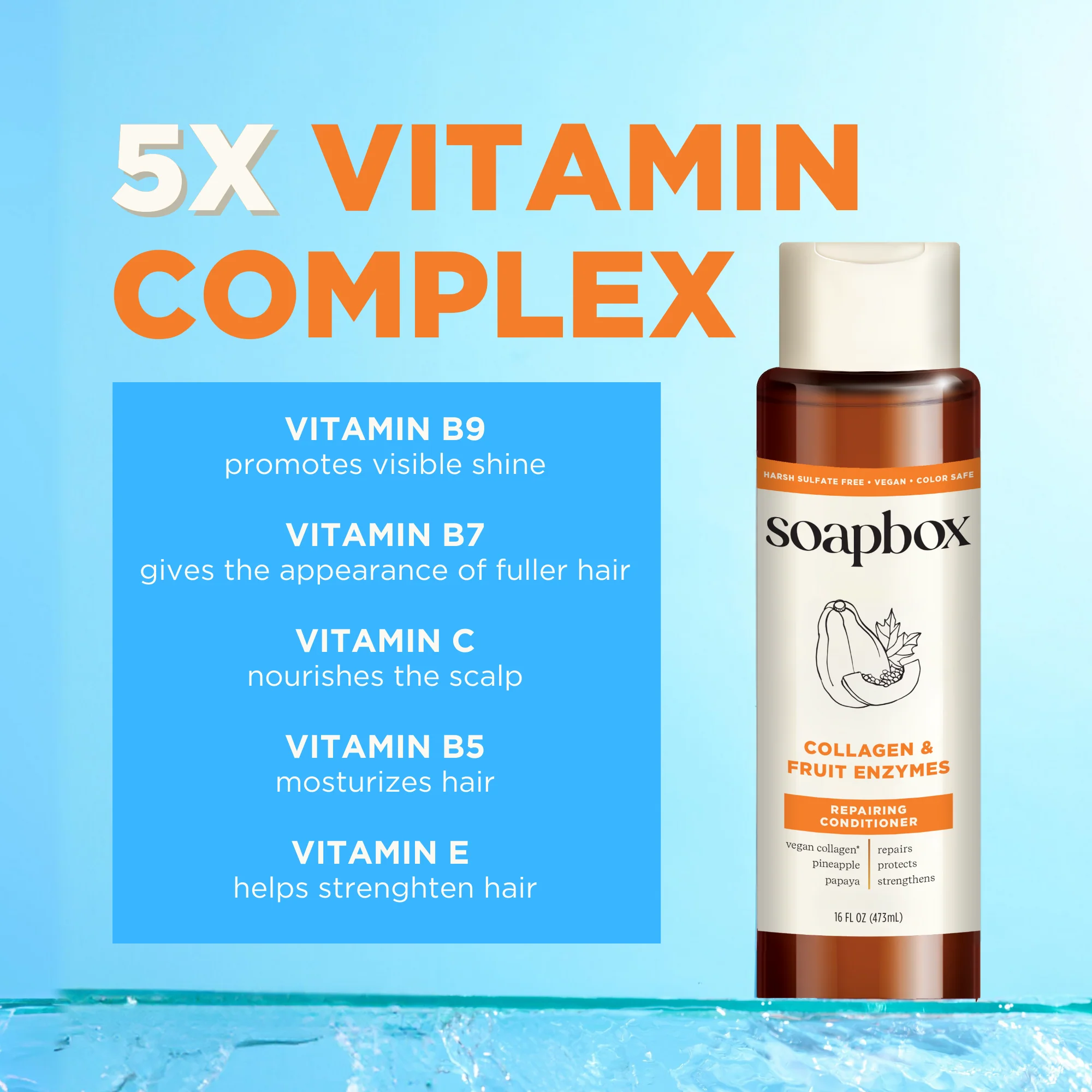 Collagen & Fruit Enzymes Repairing Conditioner - Image 5