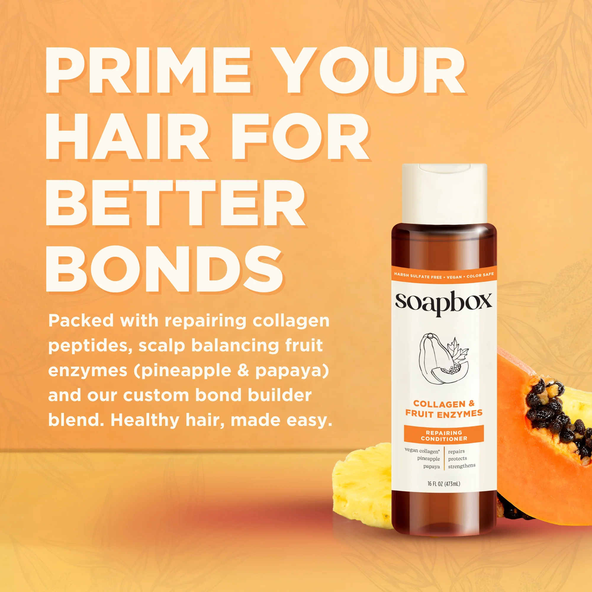 Collagen & Fruit Enzymes Repairing Conditioner - Image 6