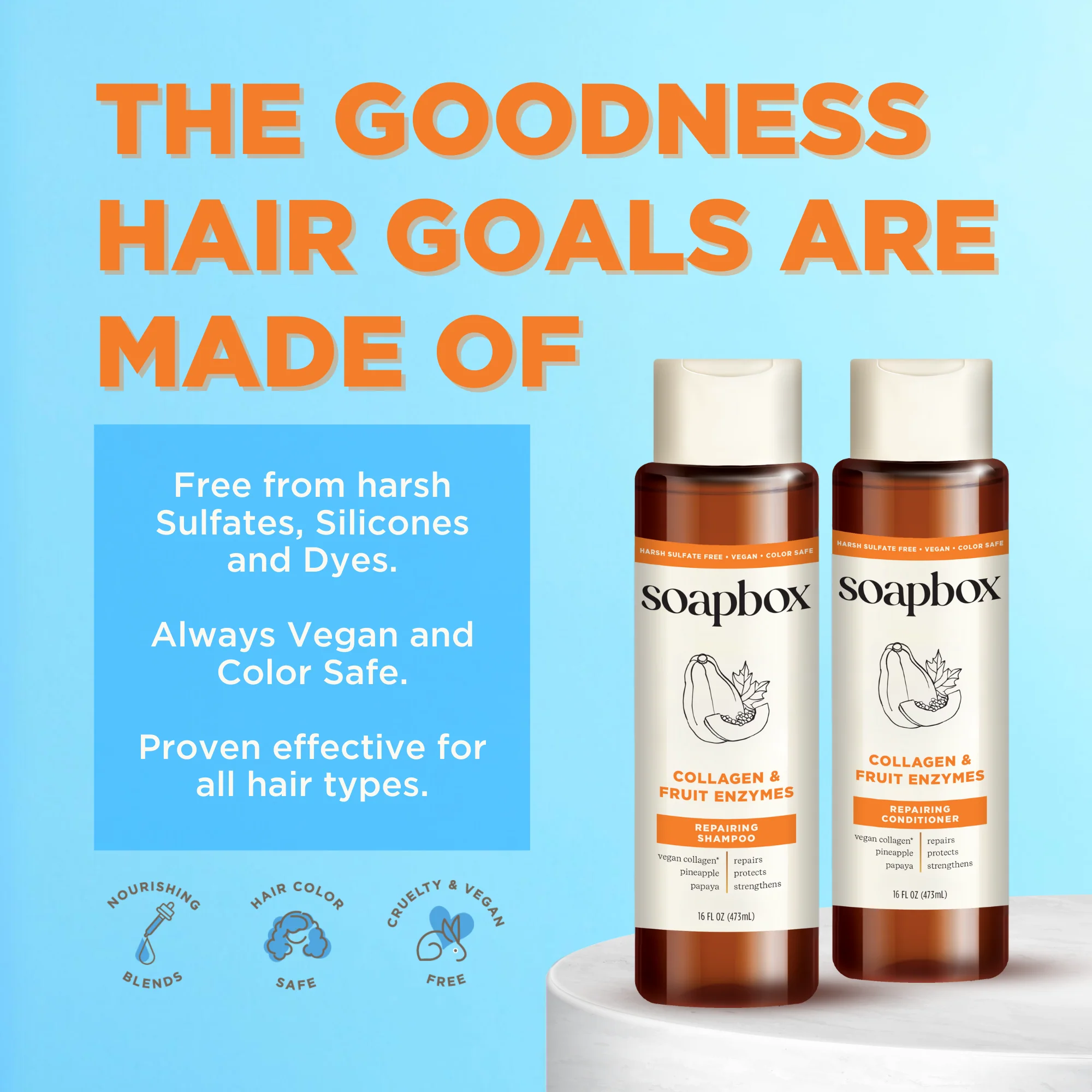 Collagen & Fruit Enzymes Repairing Conditioner - Image 7
