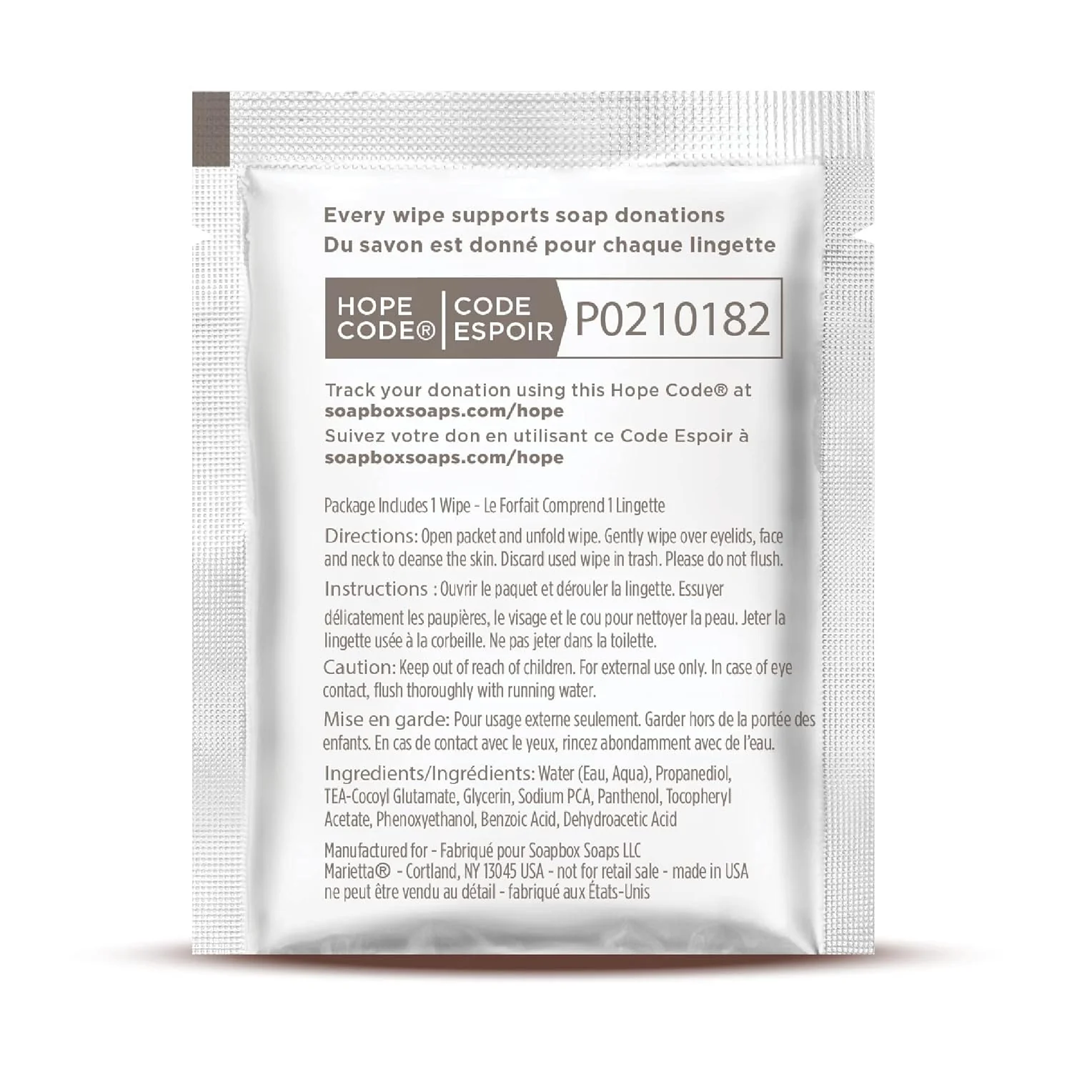 Fragrance-Free Makeup Remover Wipes (50 ct.) - Image 2