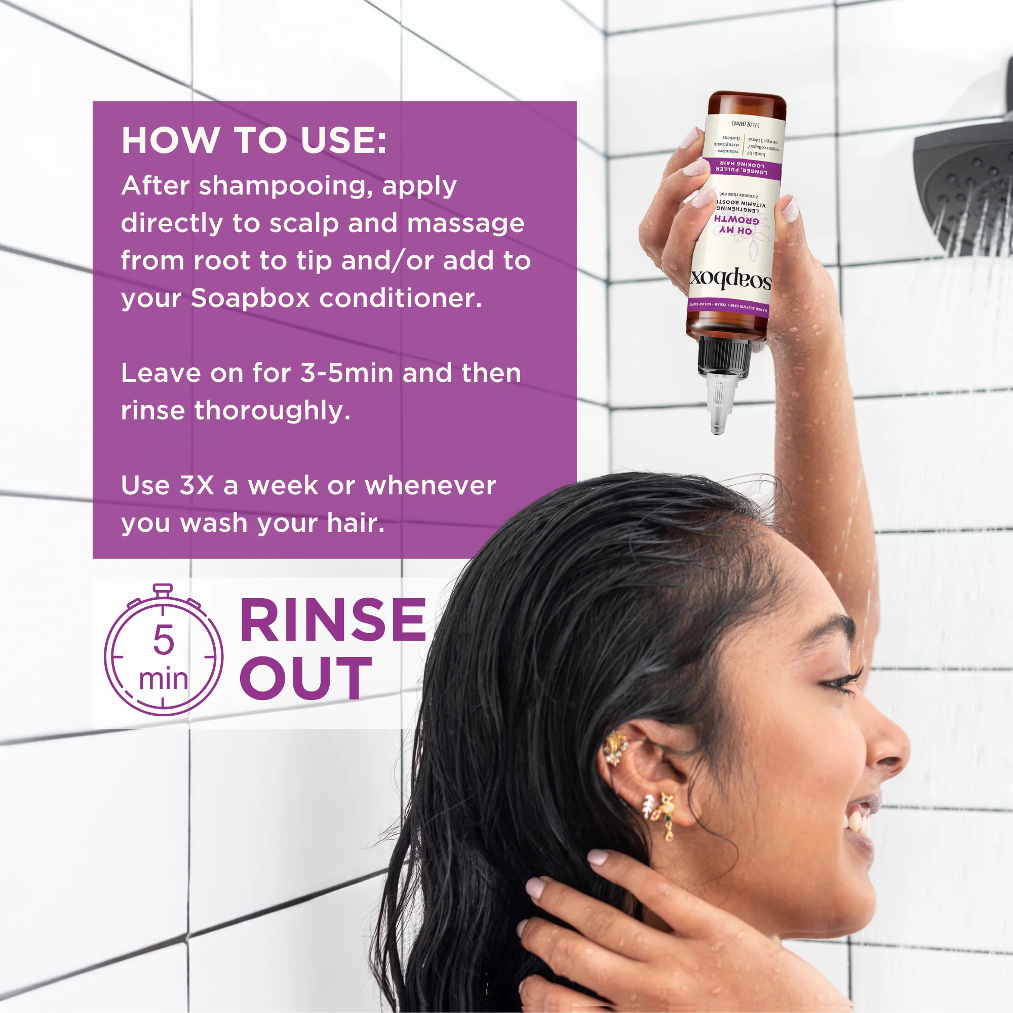Oh My Growth Lengthening Vitamin Booster Rinse-Out Treatment - Image 6