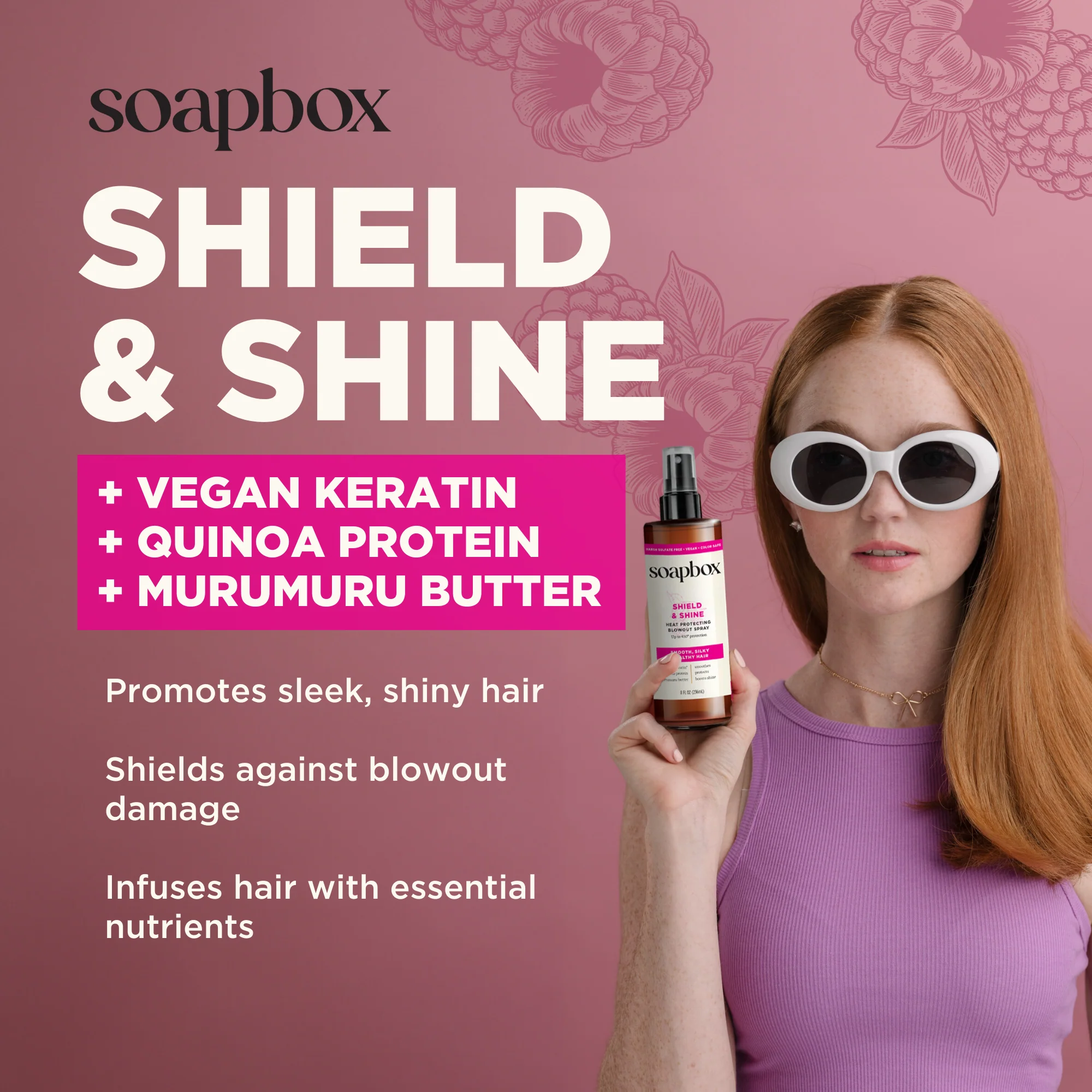 Shield & Shine Heat Protecting Blowout Spray - Image 5