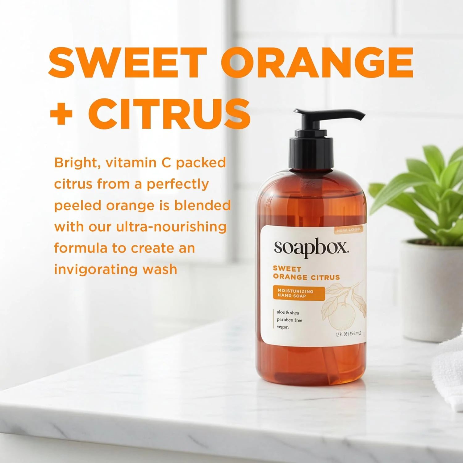 Sweet Orange Citrus Moisturizing Liquid Hand Soap - Image 5