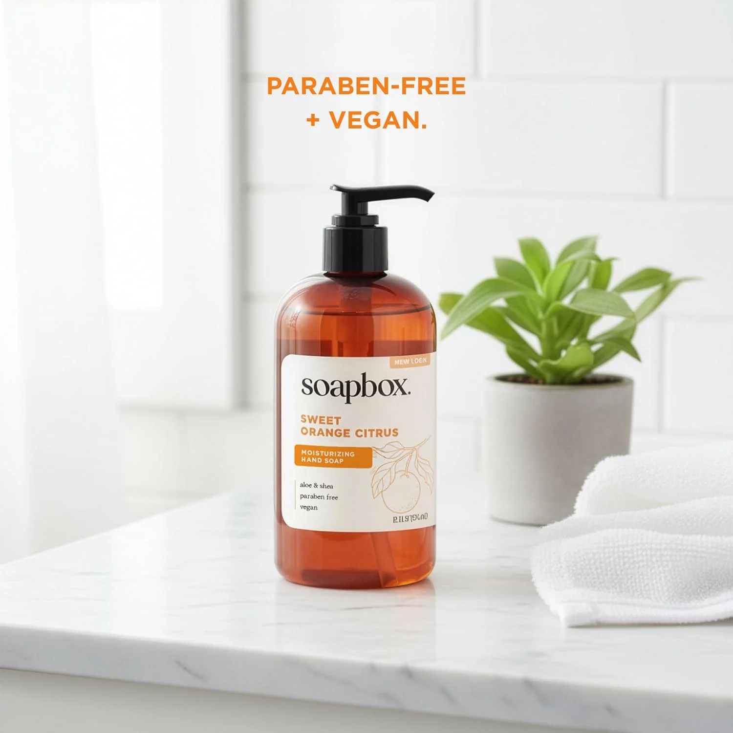 Sweet Orange Citrus Moisturizing Liquid Hand Soap - Image 6