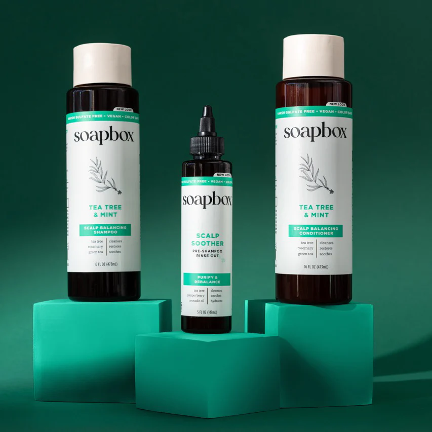 Tea Tree & Mint Scalp Balancing Haircare Essentials - Image 3