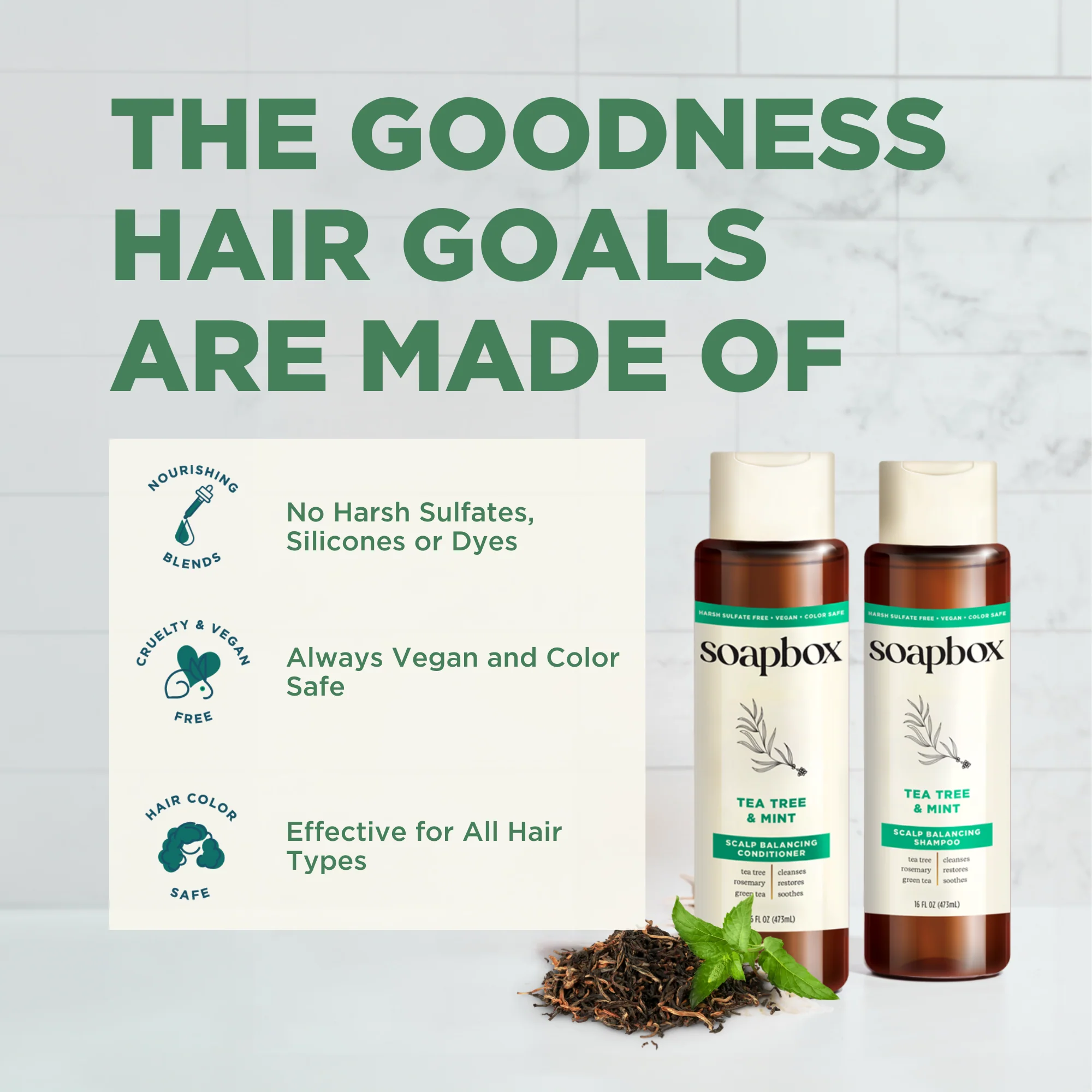 Tea Tree & Mint Scalp Balancing Haircare Essentials - Image 6