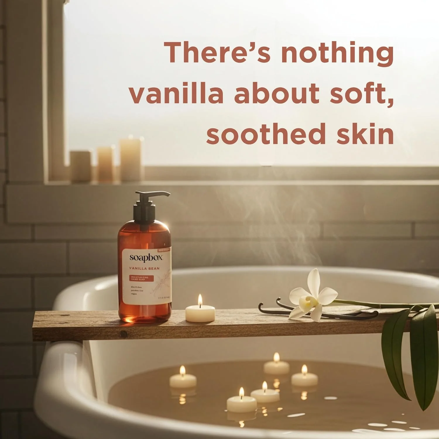 Vanilla Bean Moisturizing Liquid Hand Soap 3-Pack - Image 3
