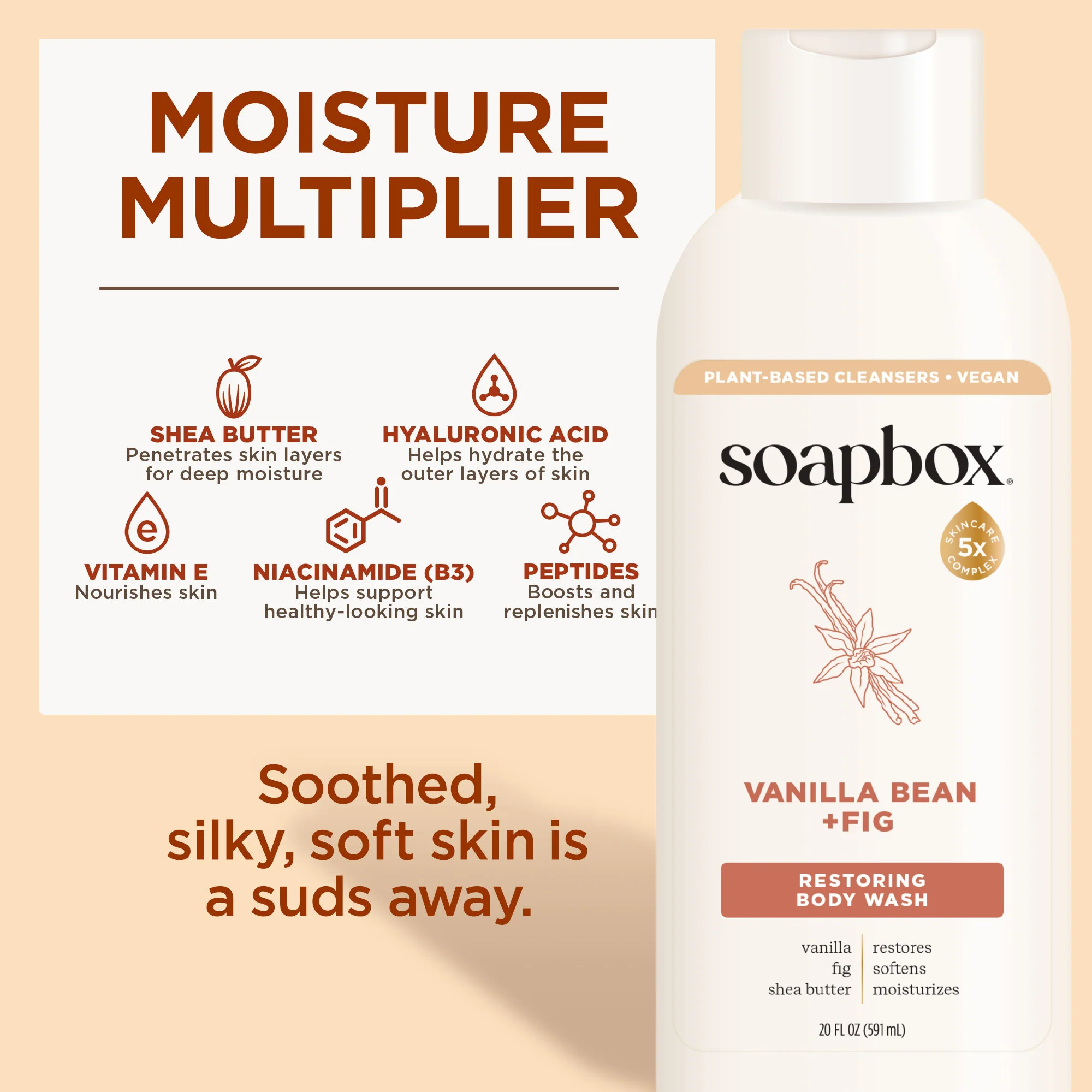 Vanilla Body Wash & Coconut Lotion Duo - Image 5