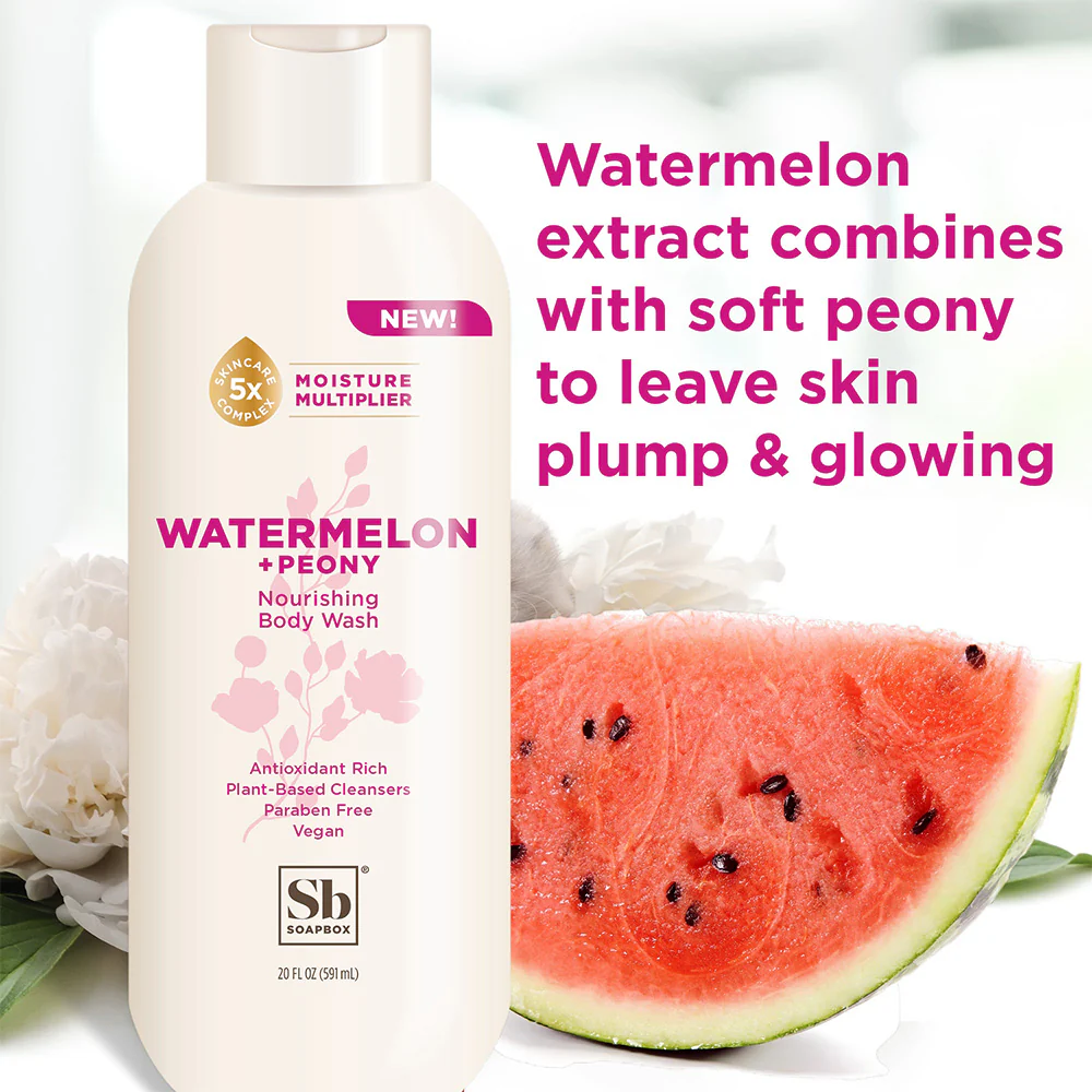 Watermelon + Peony Nourishing Body Wash - Image 3